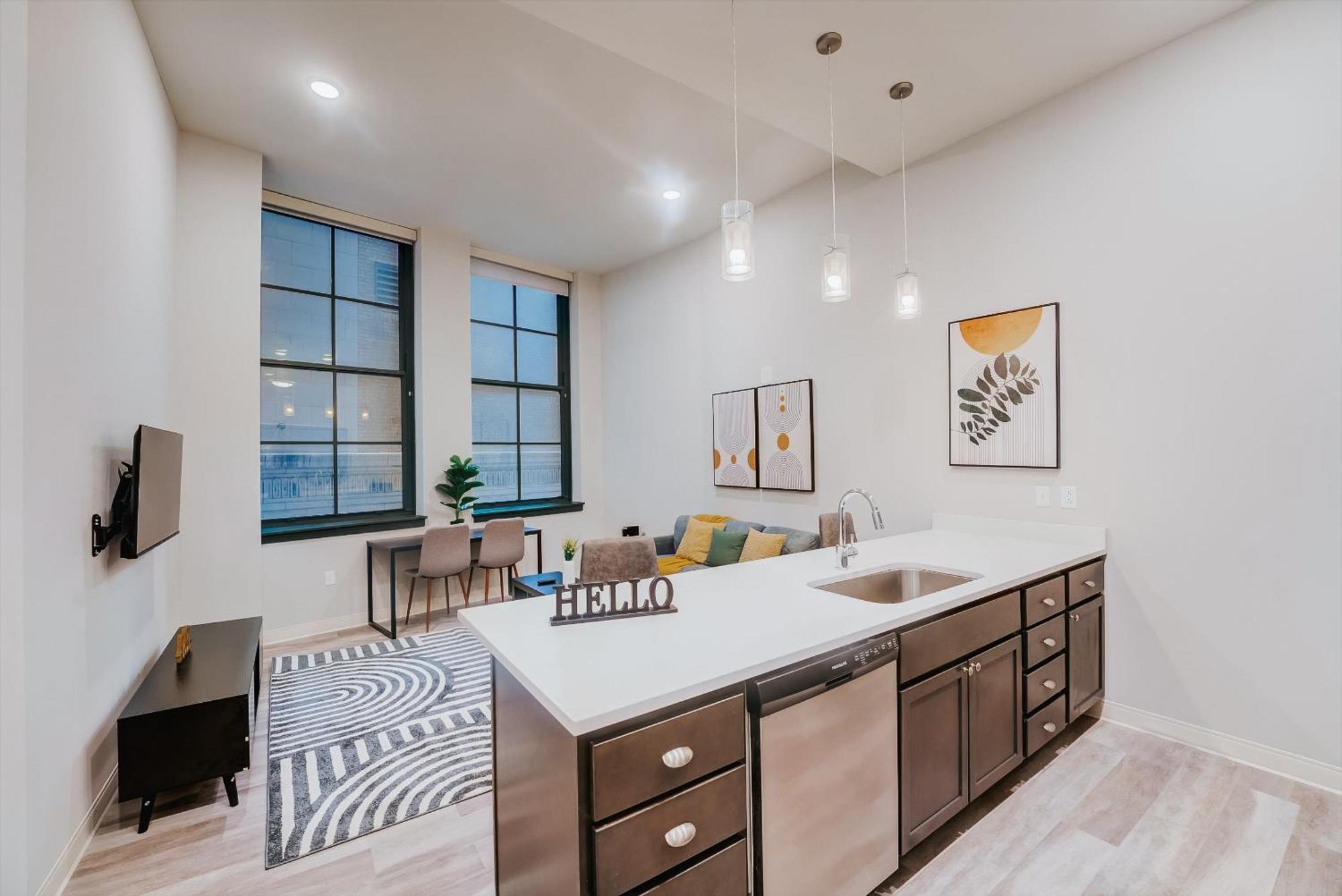 Frontdesk Athlon Apts Downtown Cleveland Διαμέρισμα Δωμάτιο φωτογραφία